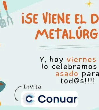 Cartelera digital con celebración de un día especial